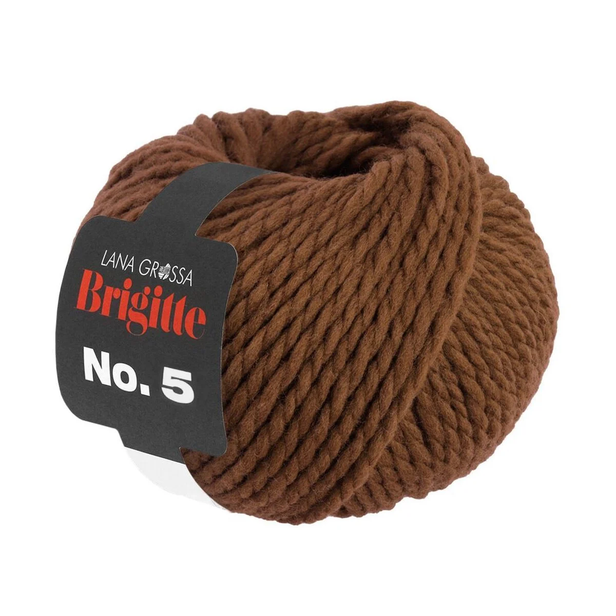 Lana Grossa - Brigitte No. 5 0022 schokobraun