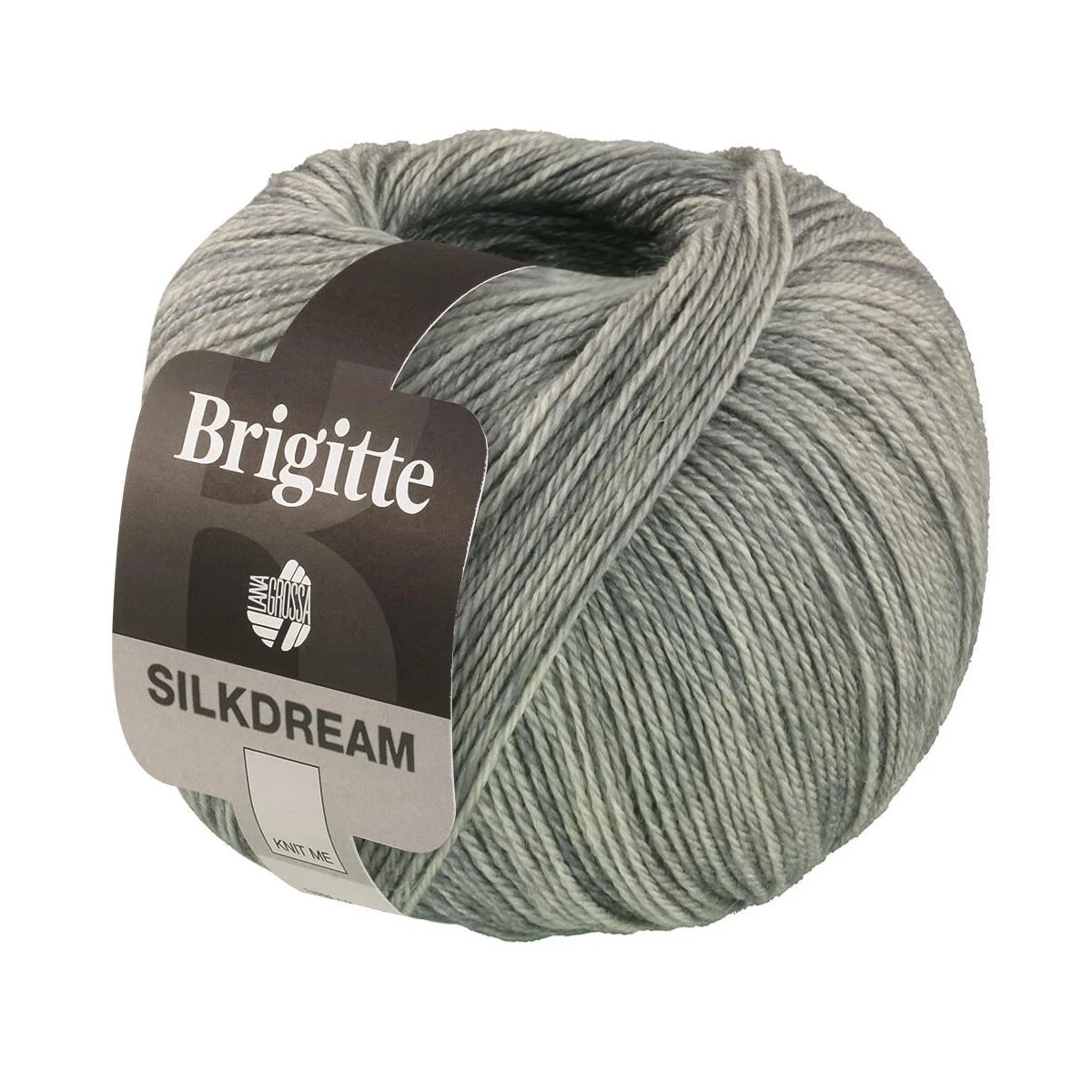 Lana Grossa - Brigitte Silkdream 0015 grau