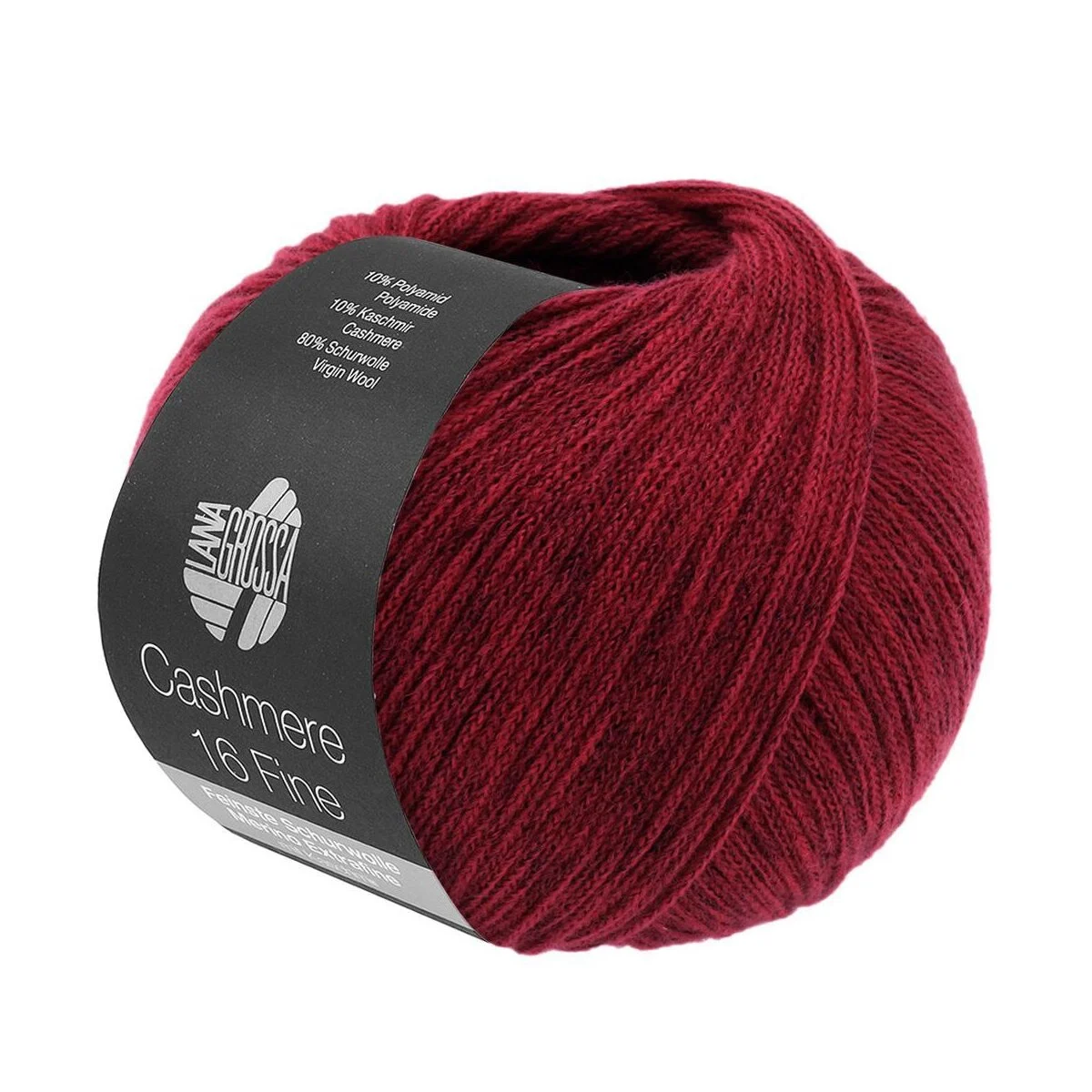 Lana Grossa - Cashmere 16 Fine 0057 weinrot