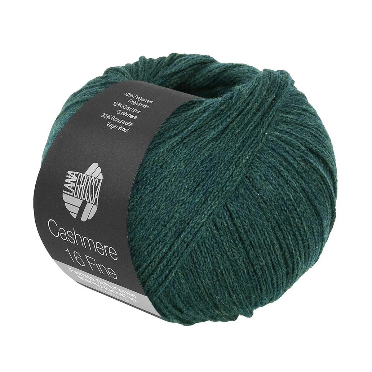 Lana Grossa - Cashmere 16 Fine 0066 tiefseegrün