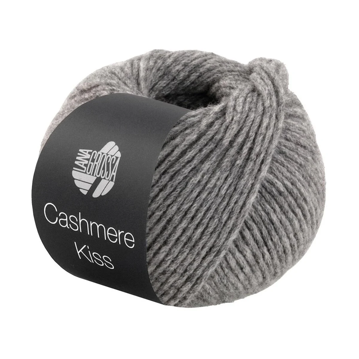 Lana Grossa - Cashmere Kiss 0106 grau meliert