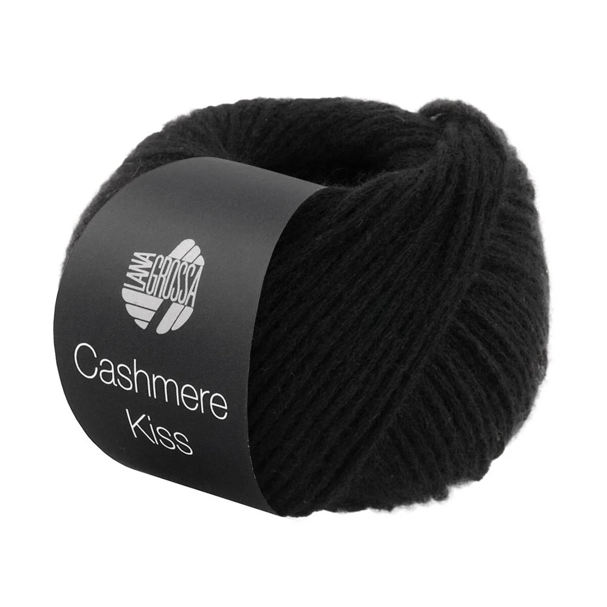 Lana Grossa - Cashmere Kiss 0108 schwarz