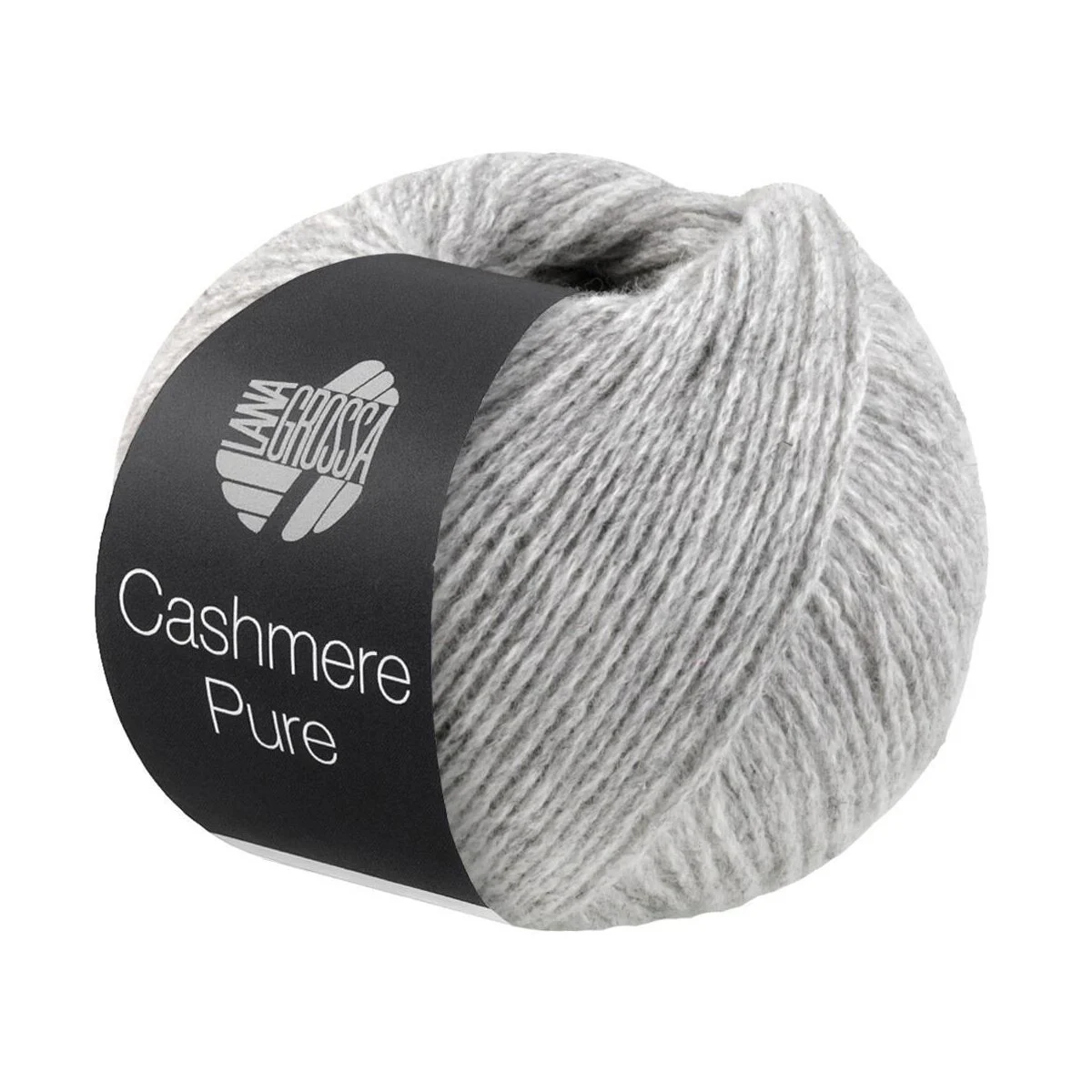Lana Grossa - Cashmere Pure 0005 hellgrau