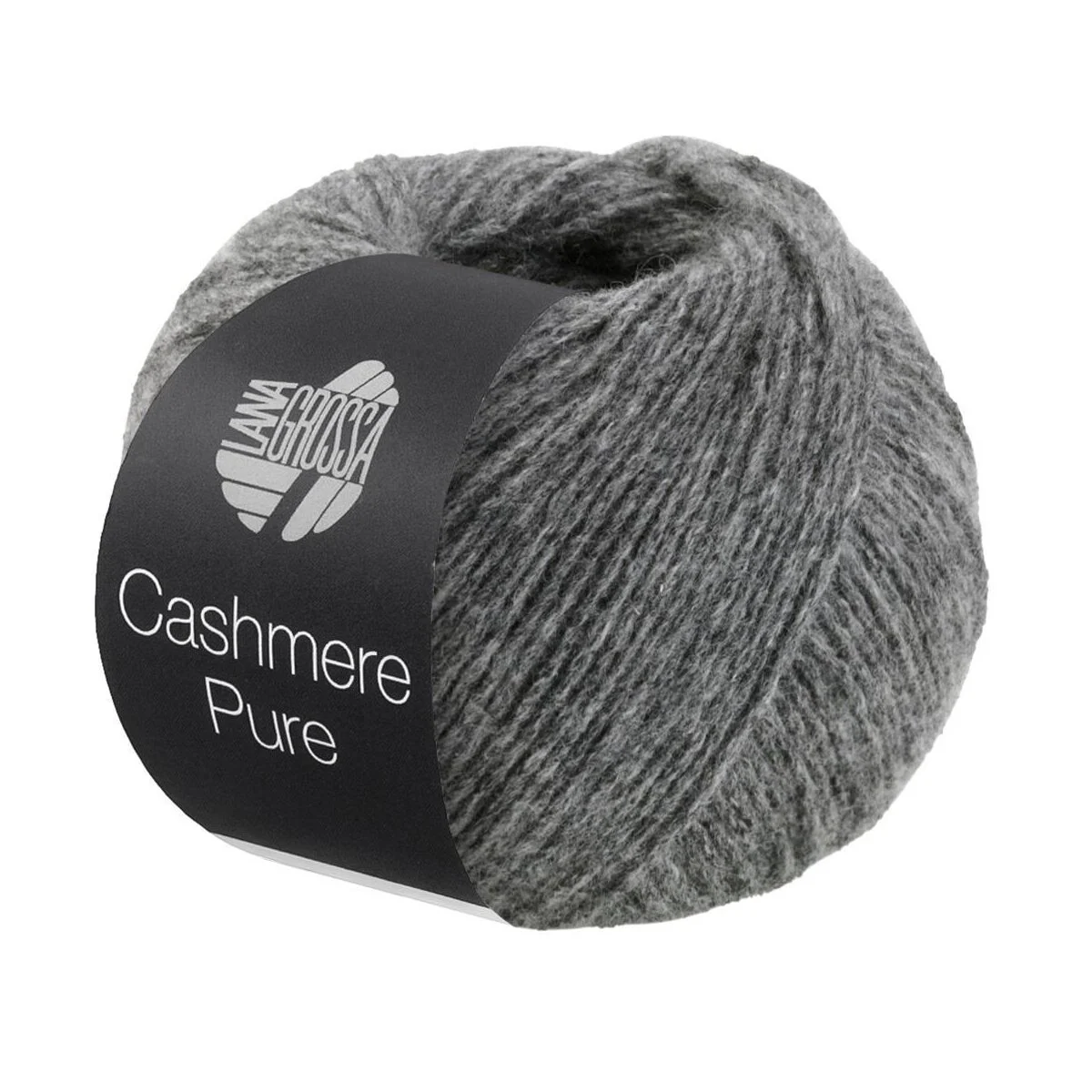 Lana Grossa - Cashmere Pure 0006 grau meliert
