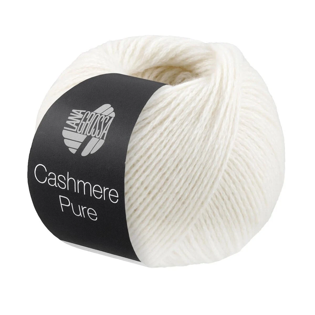 Lana Grossa - Cashmere Pure 0009 weiß
