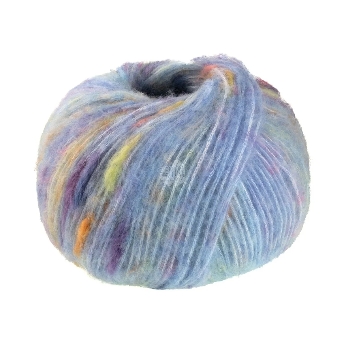 Lana Grossa - Cassata 0005 hellblau pink gelb orange blaulila
