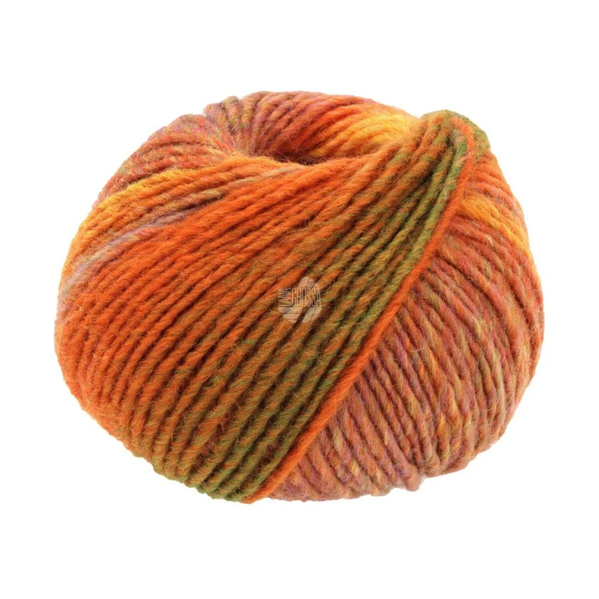 Lana Grossa - Colors For You 0147 camel orange nougat dunkeloliv rost maisgelb lilabeige sonnengelb oliv