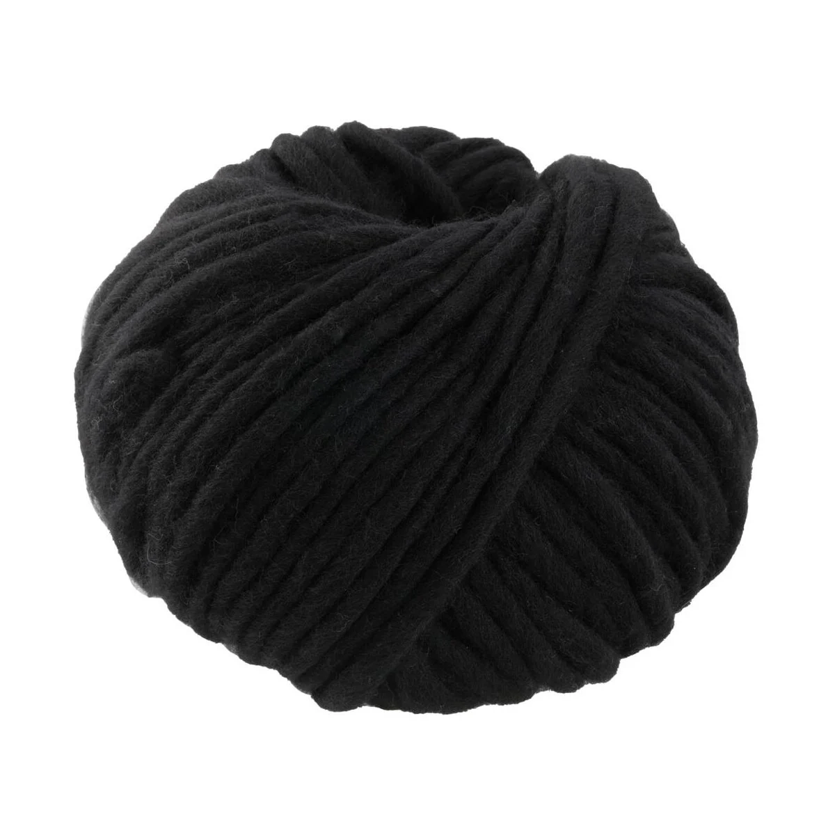 Lana Grossa - Confetti uni 0108 schwarz