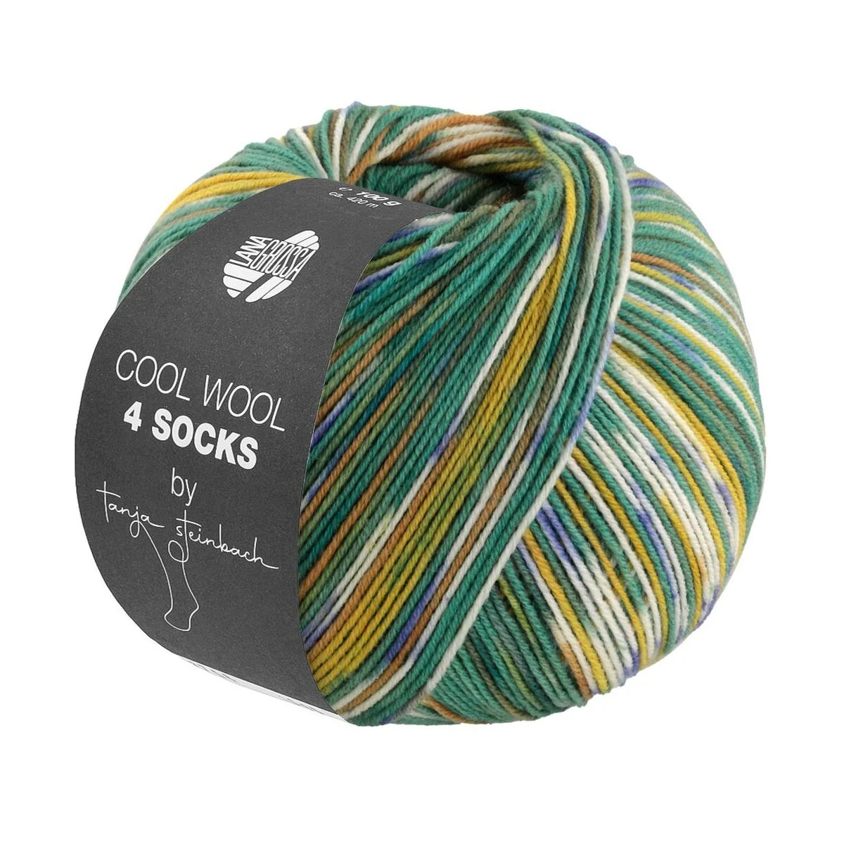 Lana Grossa - Cool Wool 4 Socks Print IIl