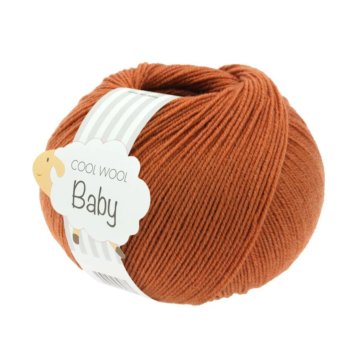 Lana Grossa - Cool Wool Baby 0337 braunorange