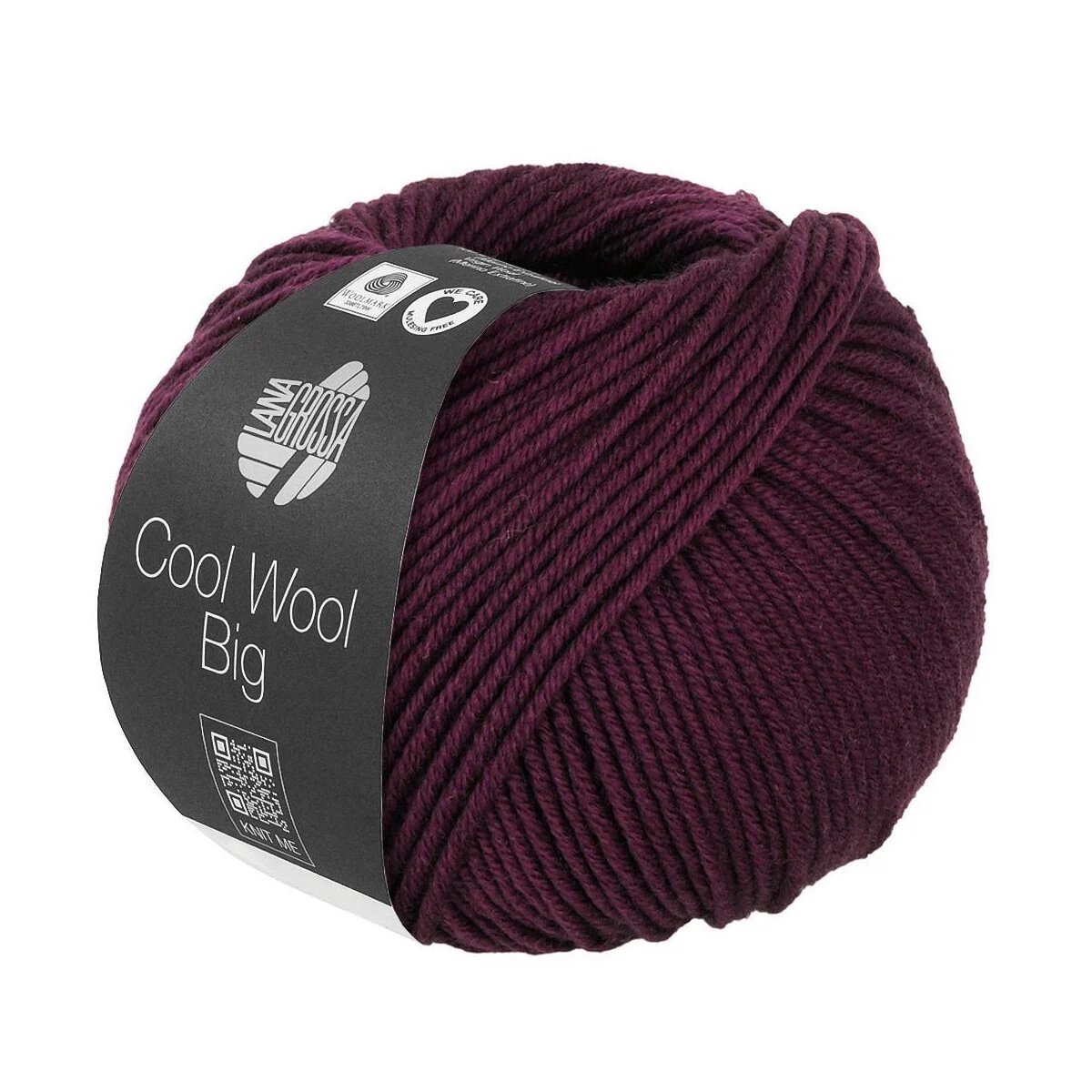 Lana Grossa - Cool Wool Big 1035 dunkles burgund
