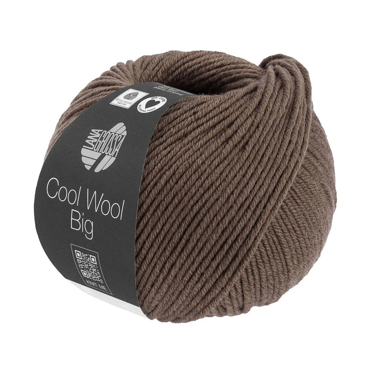 Lana Grossa - Cool Wool Big Melange 1635 kaffeebraun meliert