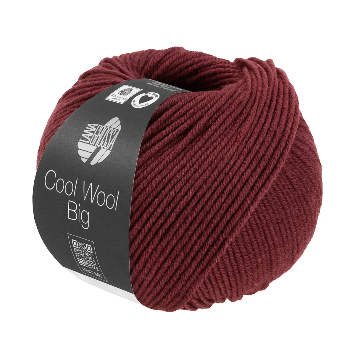 Lana Grossa - Cool Wool Big Melange 1700 weinrot meliert