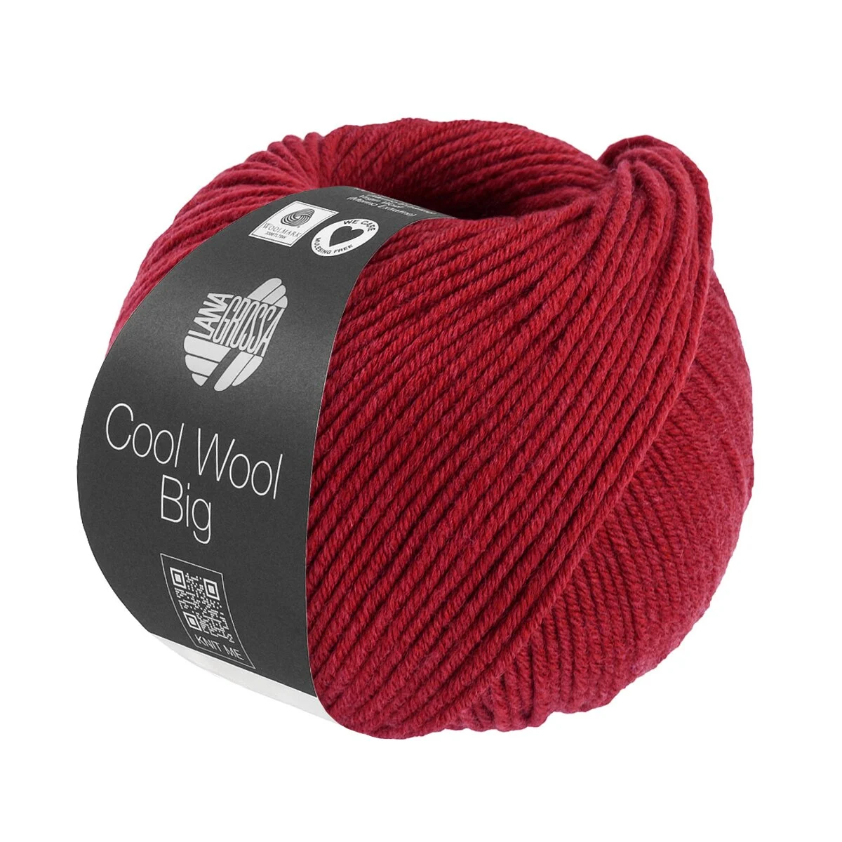 Lana Grossa - Cool Wool Big Melange 1701 kirschrot meliert
