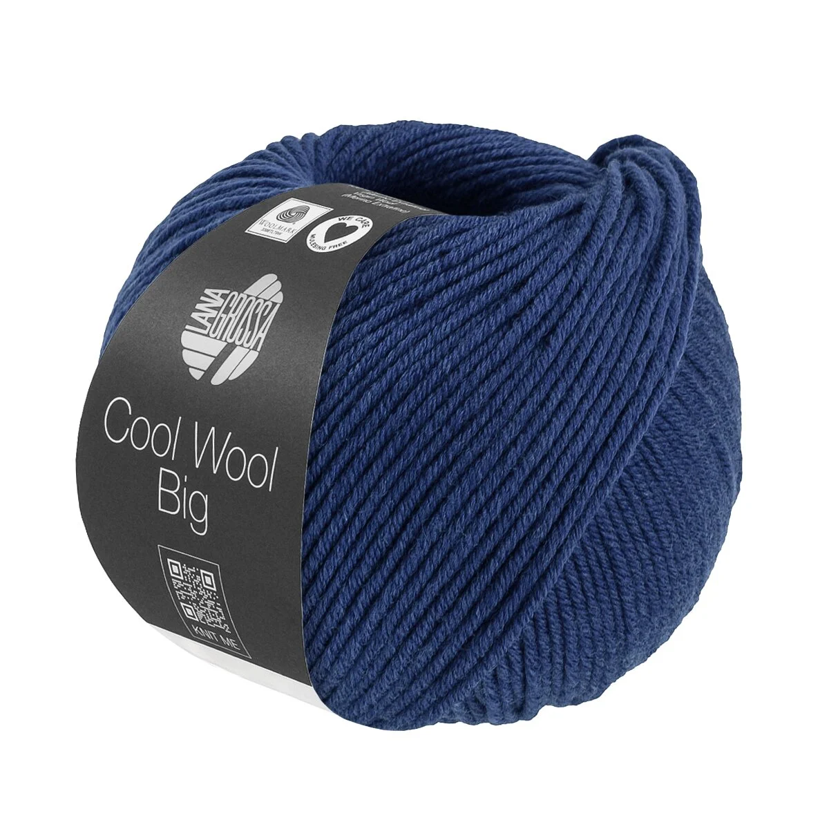 Lana Grossa - Cool Wool Big Melange 1704 dunkelblau meliert