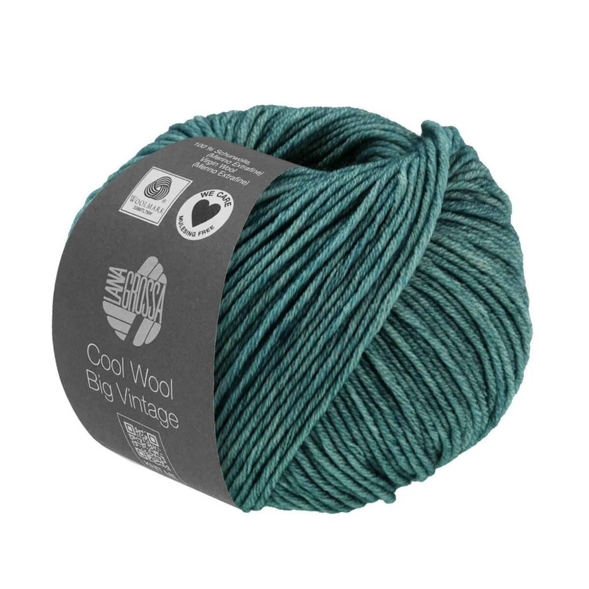 Lana Grossa - Cool Wool Big Vintage 7179 petrol