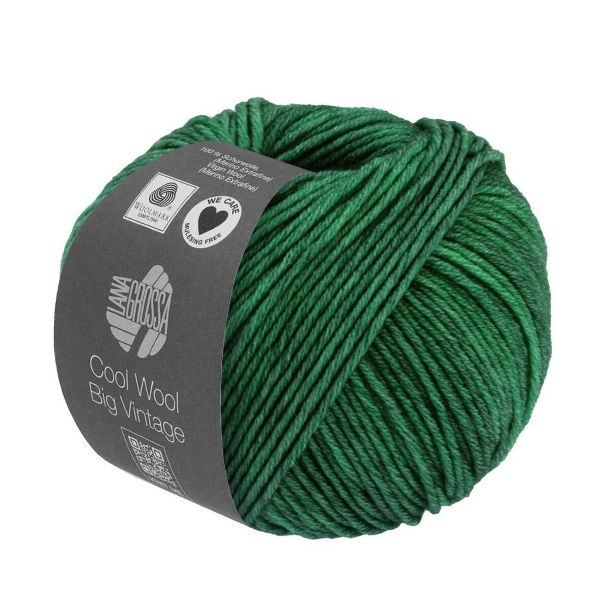 Lana Grossa - Cool Wool Big Vintage 7180 patinagrün