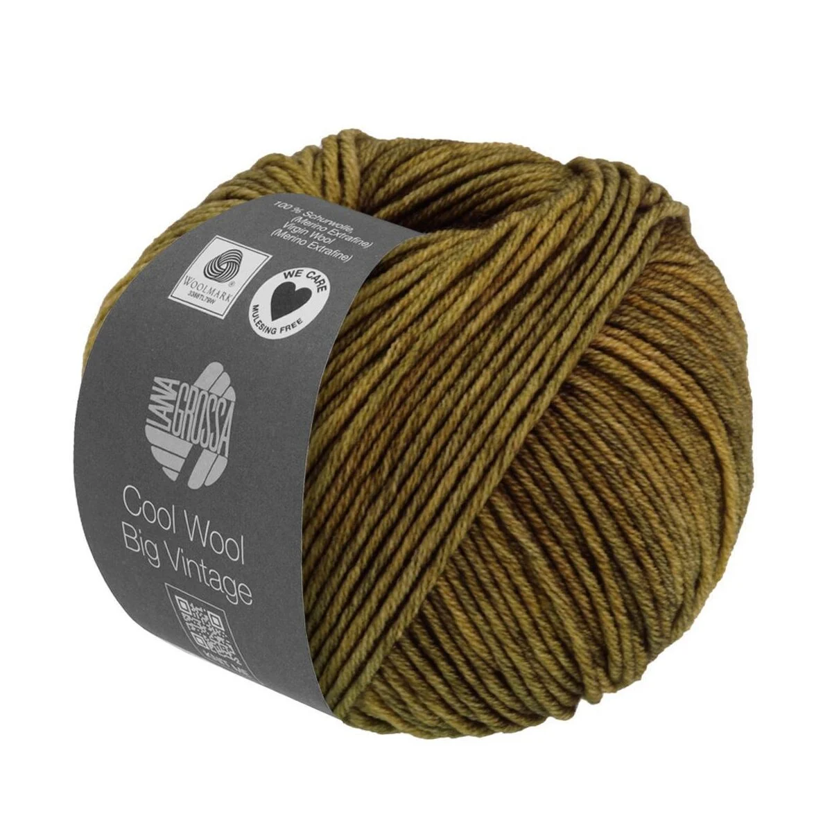 Lana Grossa - Cool Wool Big Vintage 7181 dunkeloliv