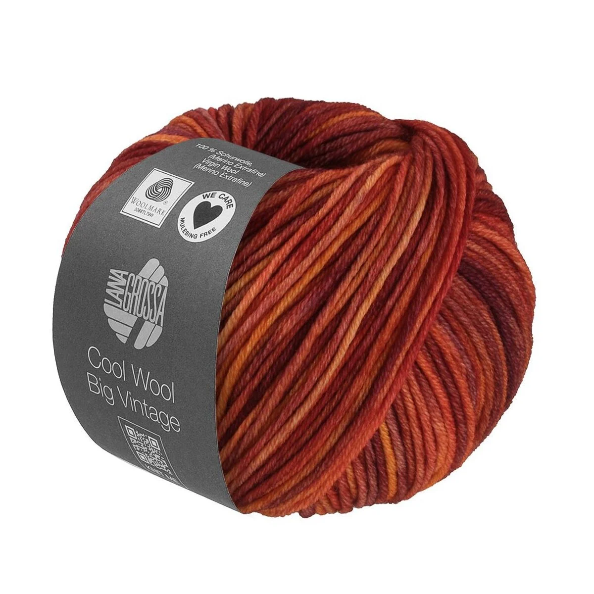 Lana Grossa - Cool Wool Big Vintage 7188 orangebraun