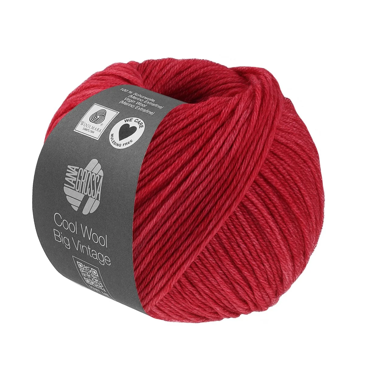 Lana Grossa - Cool Wool Big Vintage 7195 rot
