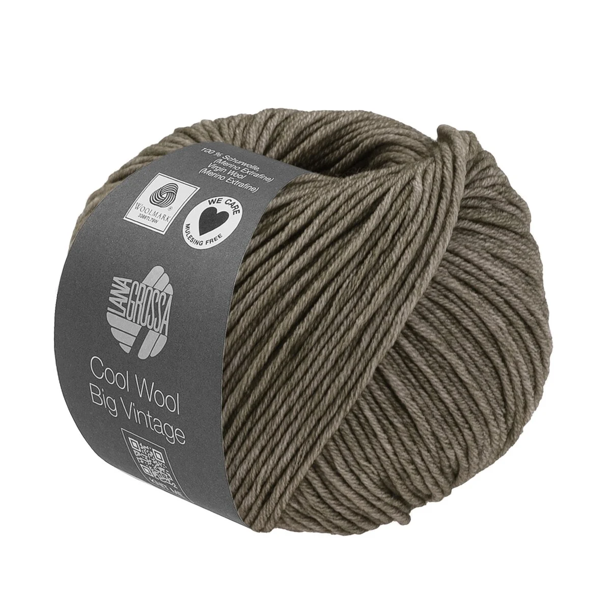 Lana Grossa - Cool Wool Big Vintage 7196 graugrün