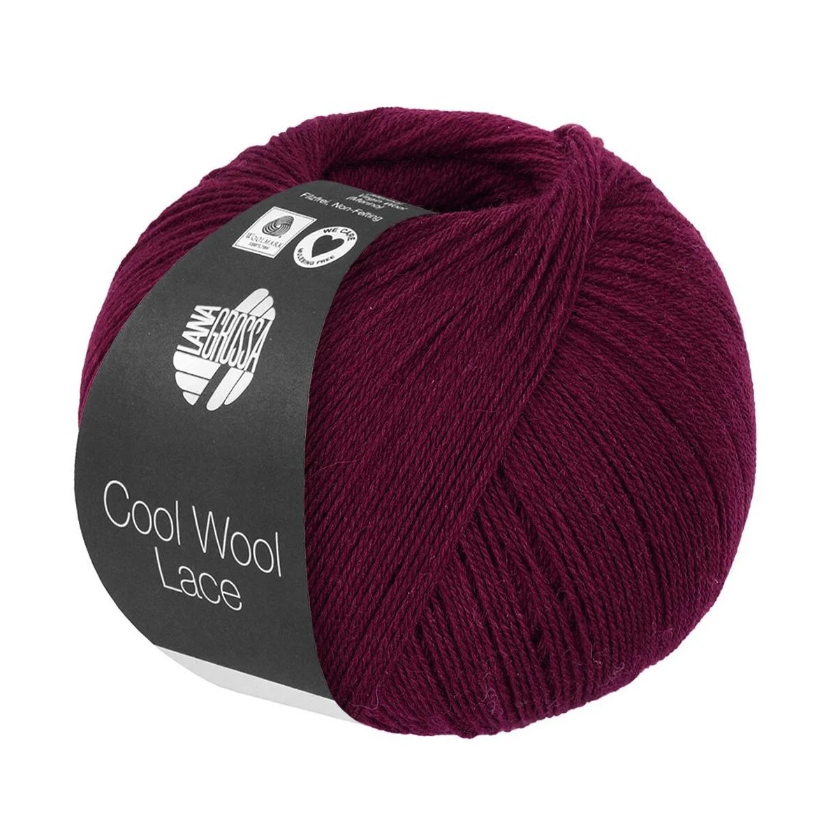 Lana Grossa - Cool Wool Lace 0060 bordeaux