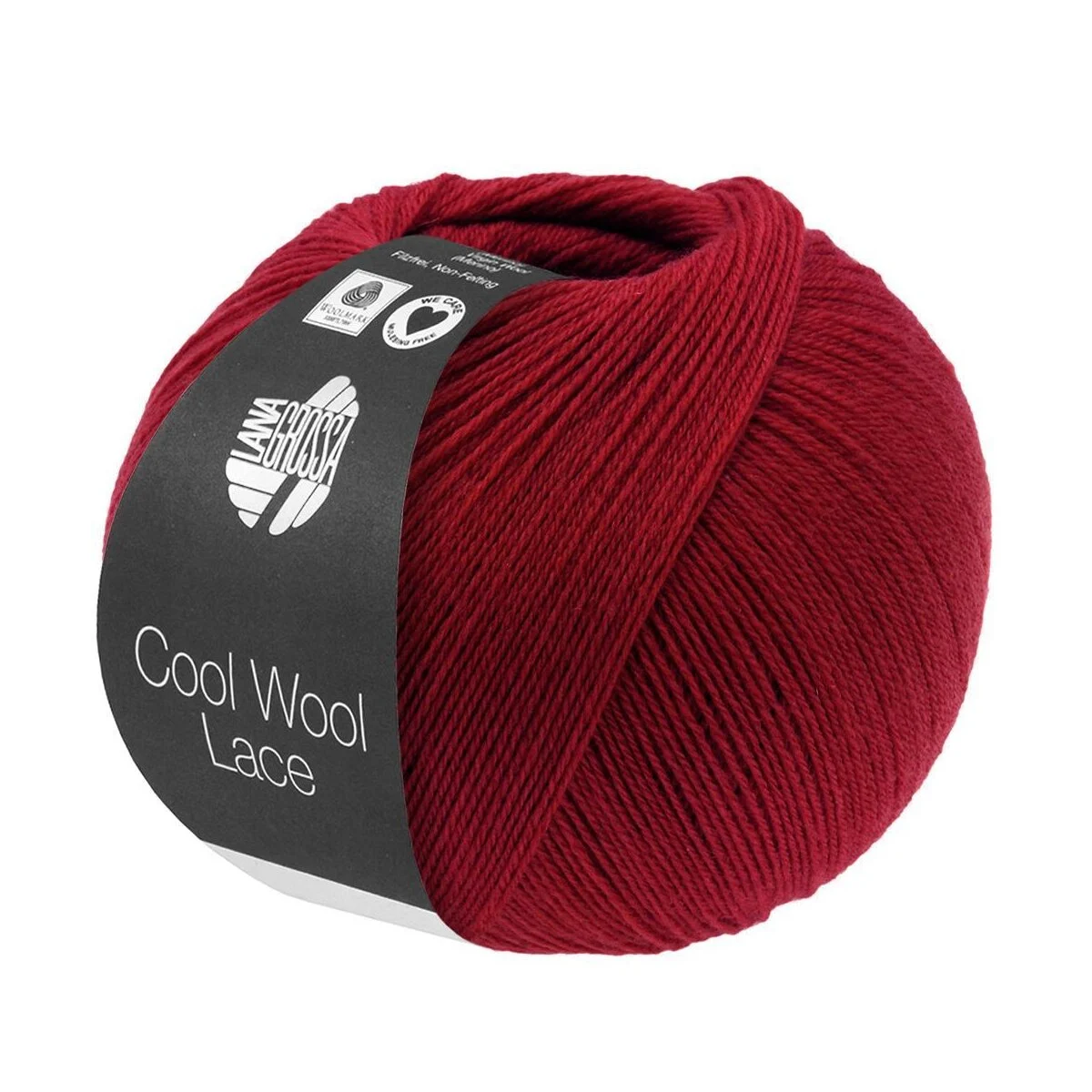 Lana Grossa - Cool Wool Lace 0061 weinrot