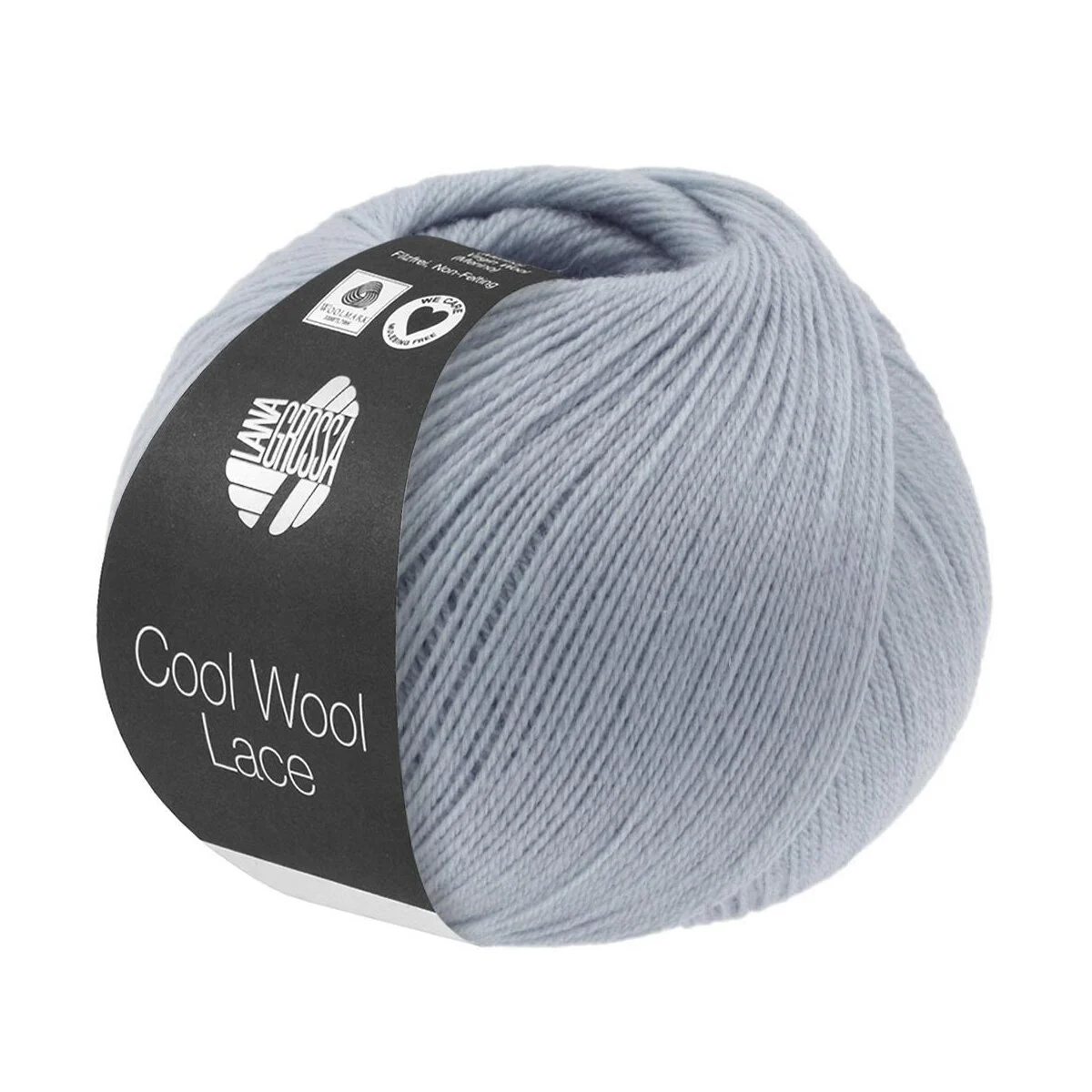 Lana Grossa - Cool Wool Lace 0062 pastellblau
