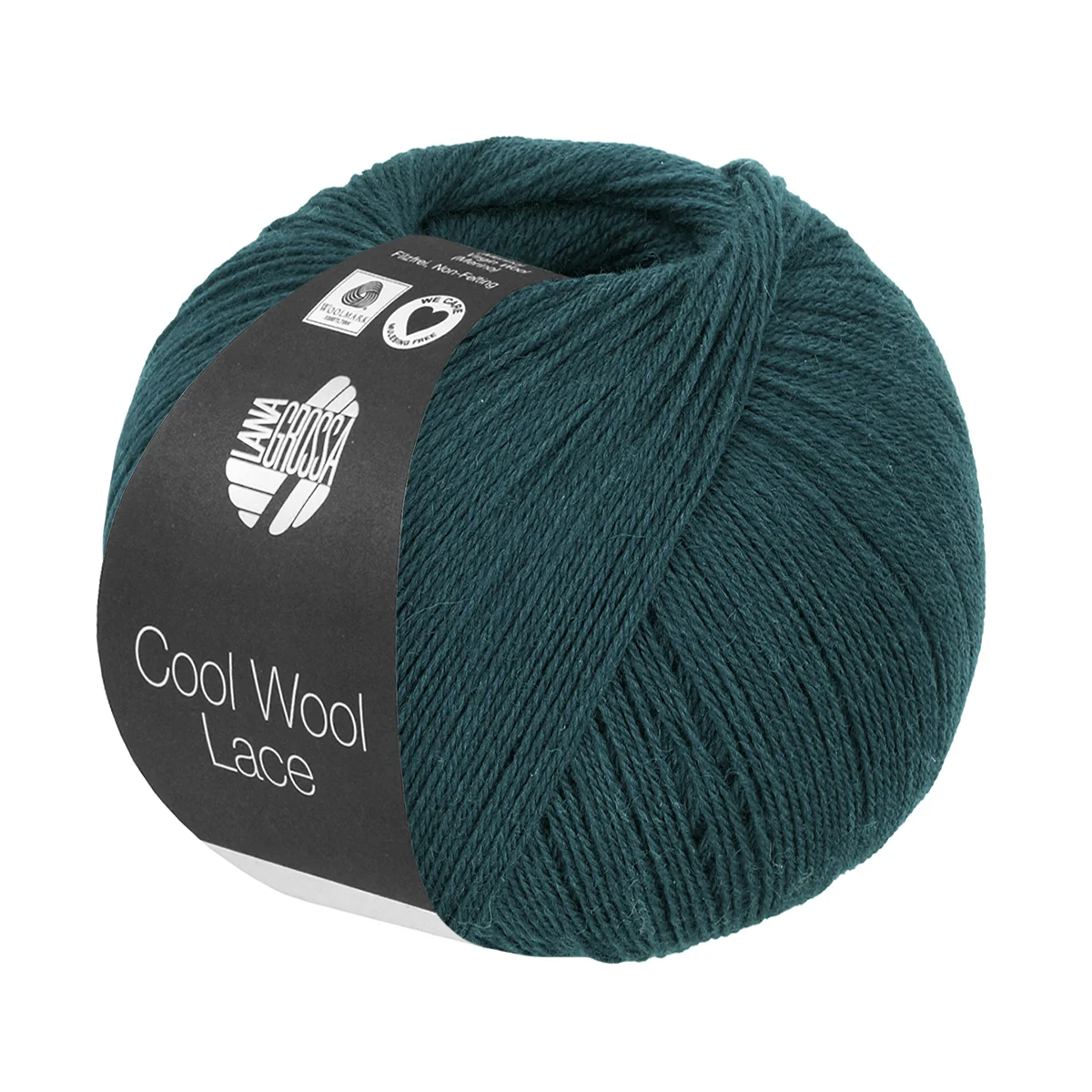 Lana Grossa - Cool Wool Lace 0069 dunkelpetrol