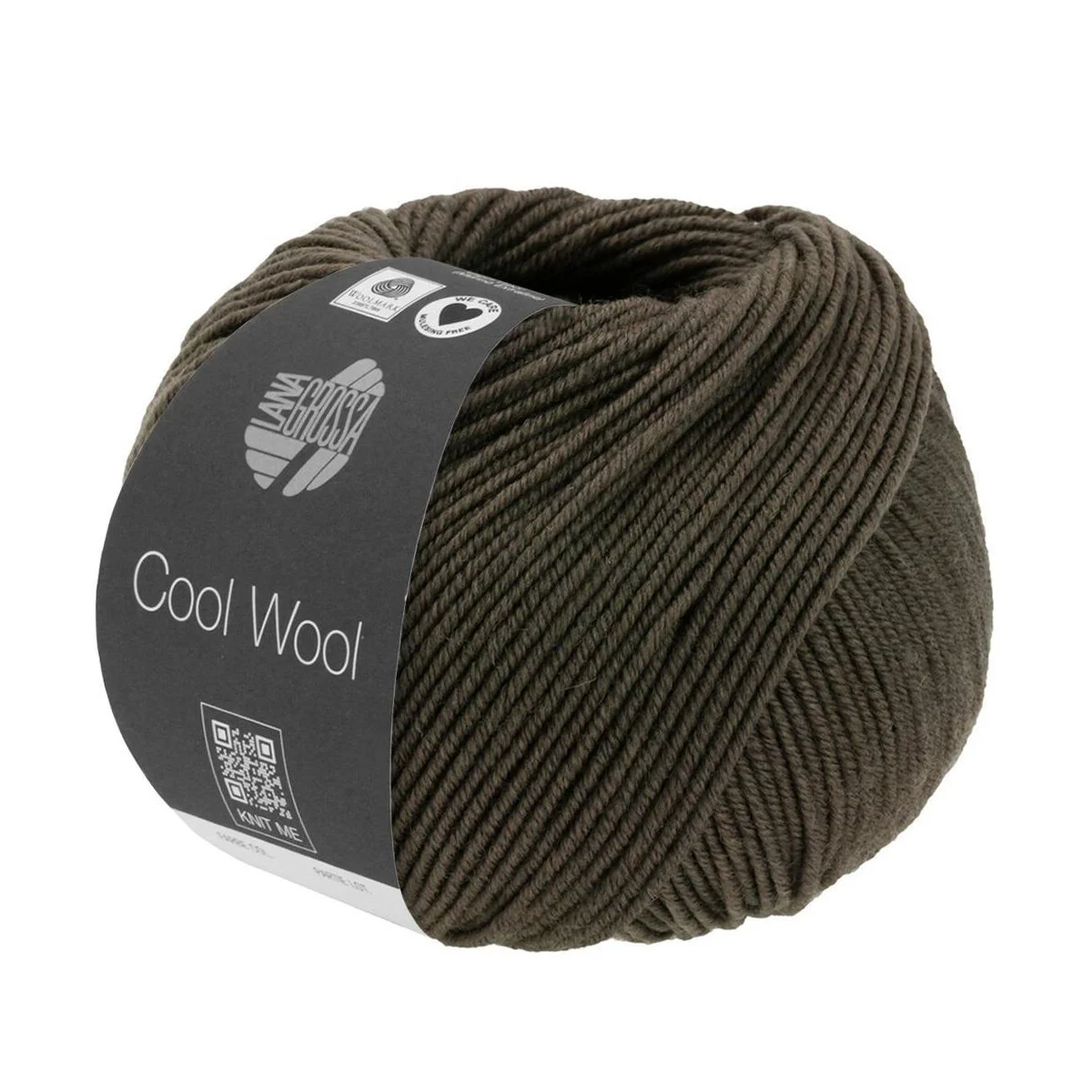 Lana Grossa - Cool Wool Melange 1429 dunkeloliv meliert
