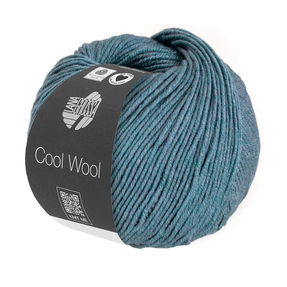 Lana Grossa - Cool Wool Melange 1433 taubenblau meliert