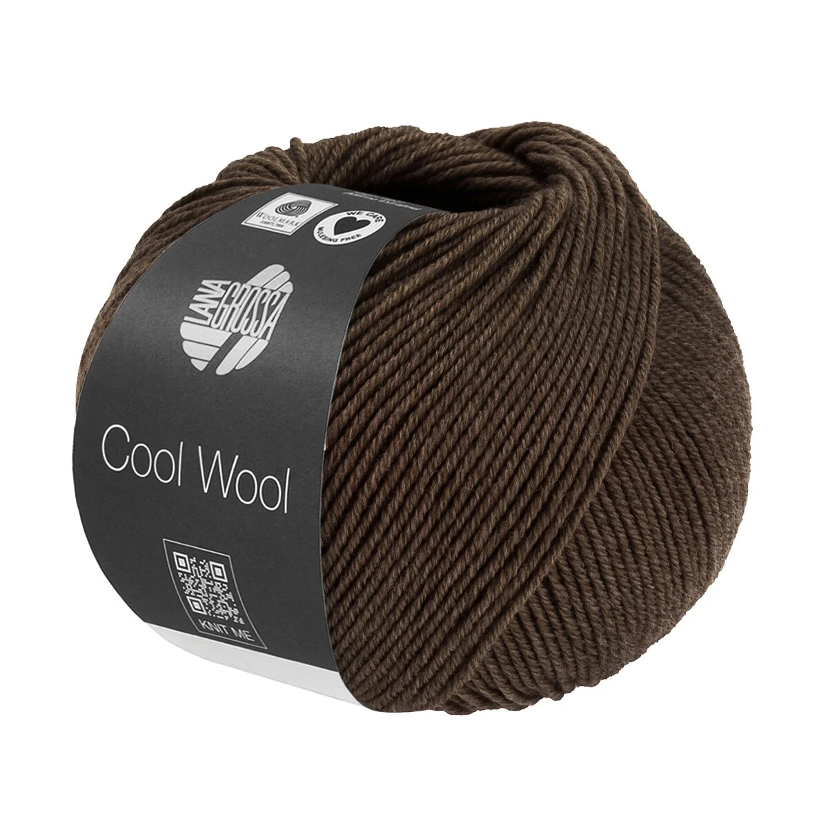 Lana Grossa - Cool Wool Melange 1509 graubraun meliert