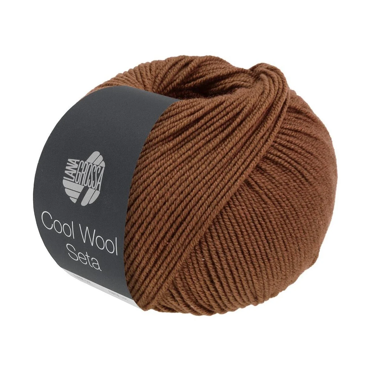 Lana Grossa - Cool Wool Seta 0024 schokobraun