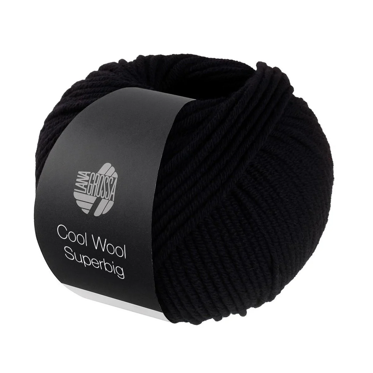 Lana Grossa - Cool Wool Superbig 0043 schwarz