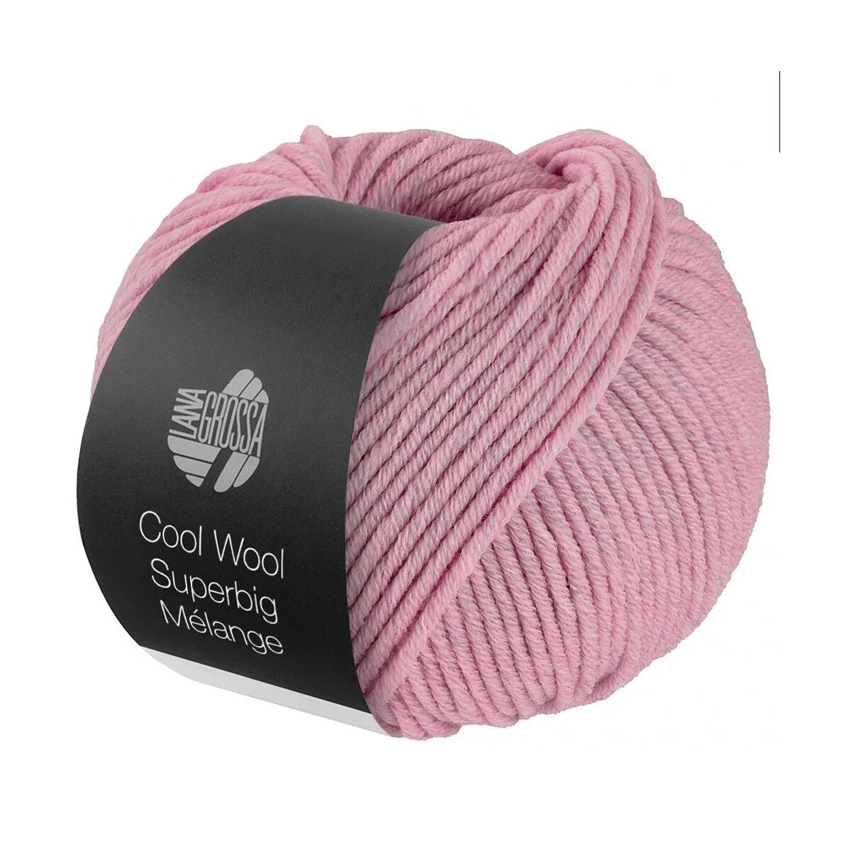 Lana Grossa - Cool Wool Superbig Melange 0201 rosa meliert