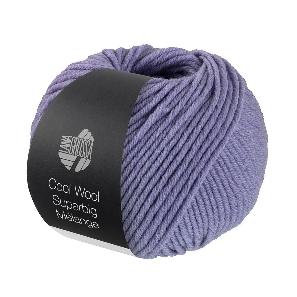 Lana Grossa - Cool Wool Superbig Melange 0205 lila meliert