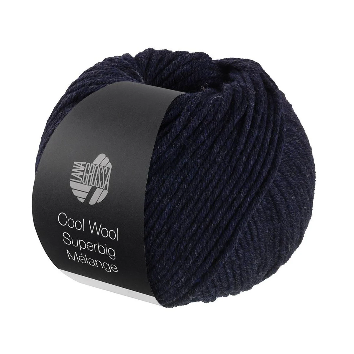 Lana Grossa - Cool Wool Superbig Melange 0209 nachtblau meliert