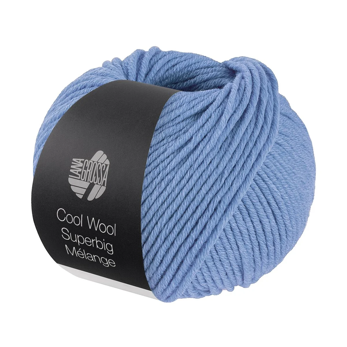 Lana Grossa - Cool Wool Superbig Melange 0224 himmelblau meliert