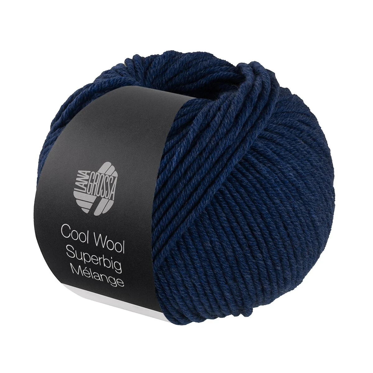 Lana Grossa - Cool Wool Superbig Melange 0225 nachtblau meliert