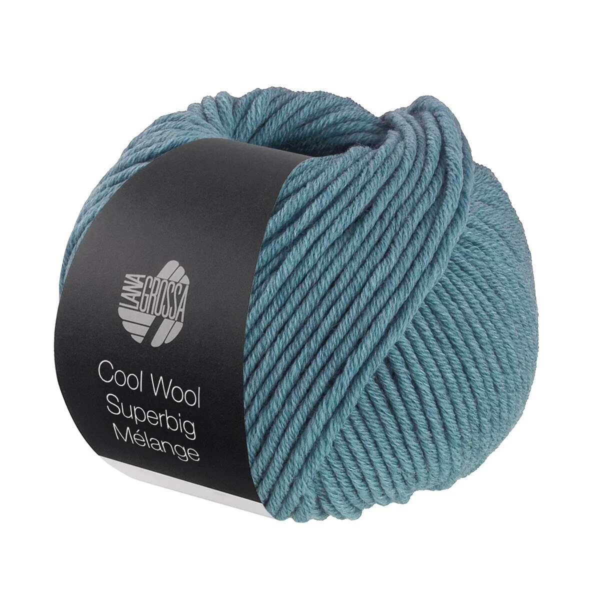 Lana Grossa - Cool Wool Superbig Melange 0227 taubenblau meliert