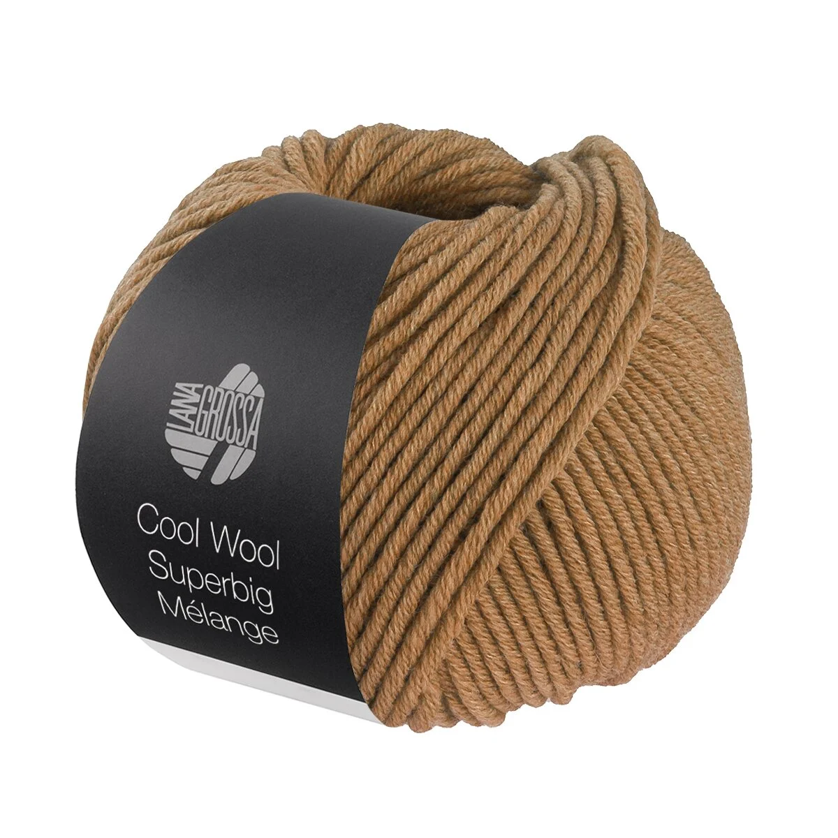 Lana Grossa - Cool Wool Superbig Melange 0230 karamell meliert