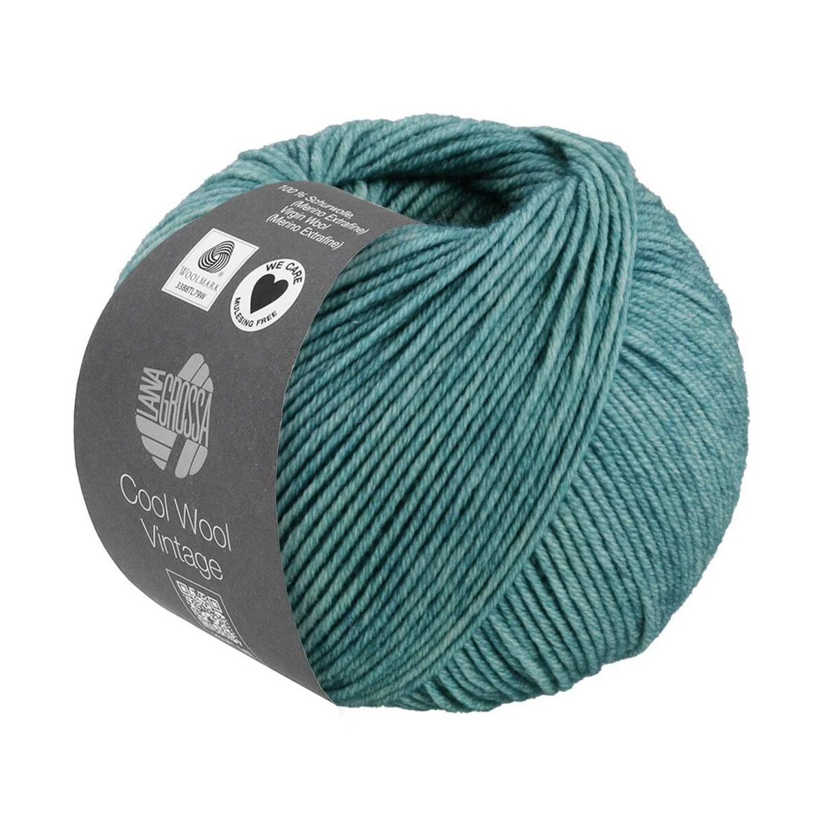 Lana Grossa - Cool Wool Vintage 7379 petrol