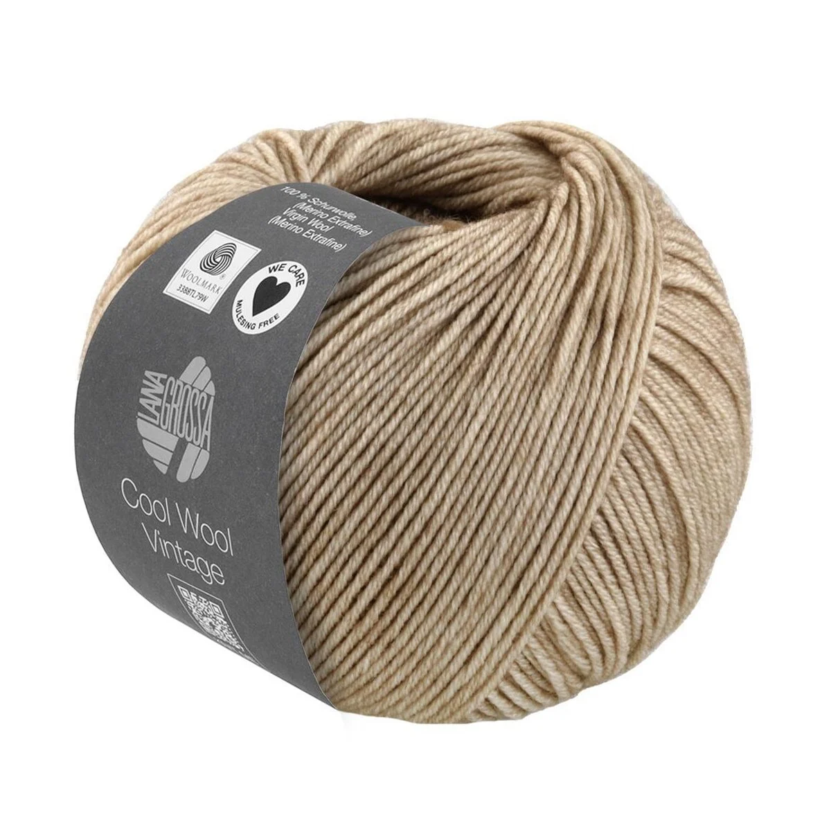 Lana Grossa - Cool Wool Vintage 7382 sandbeige