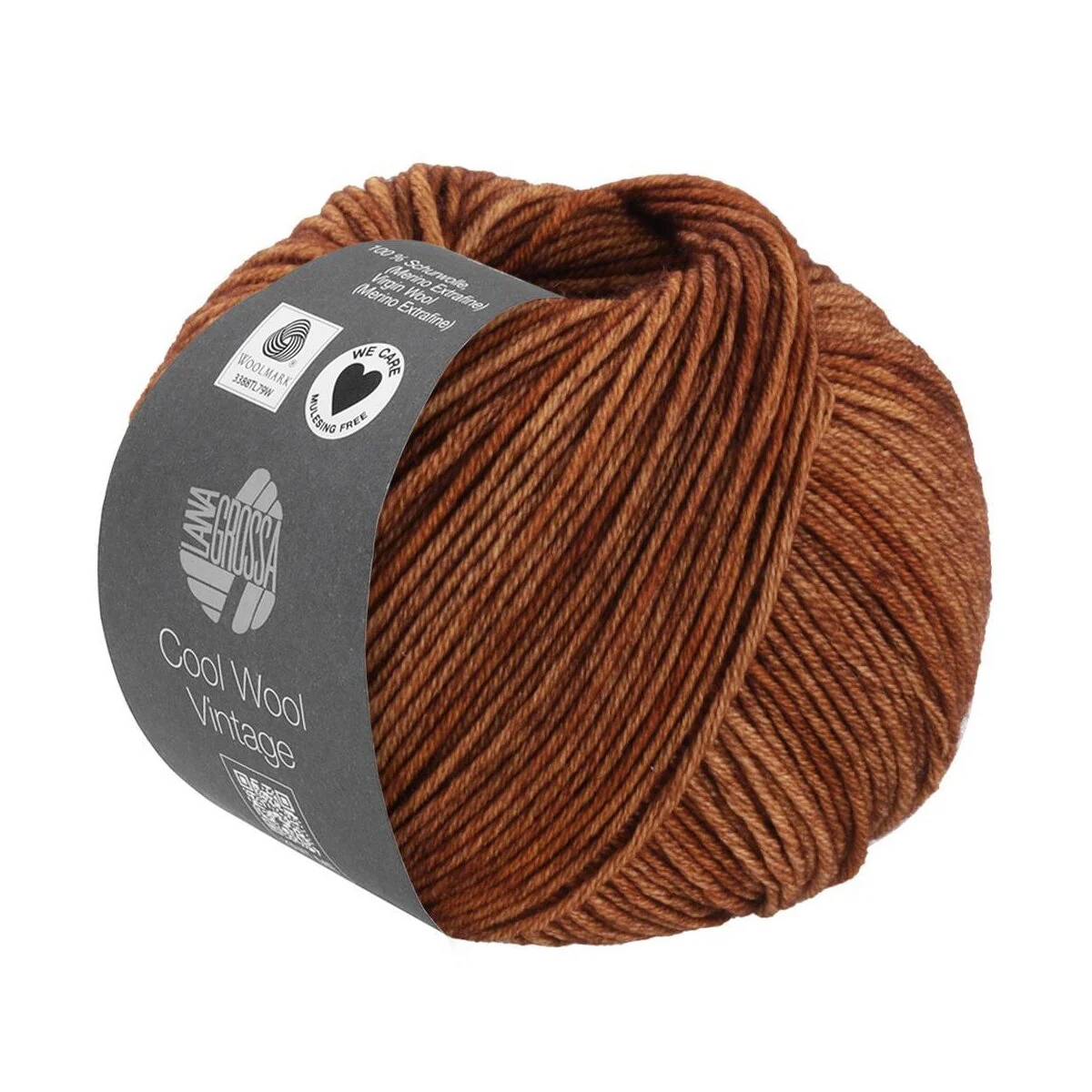 Lana Grossa - Cool Wool Vintage 7383 rehbraun