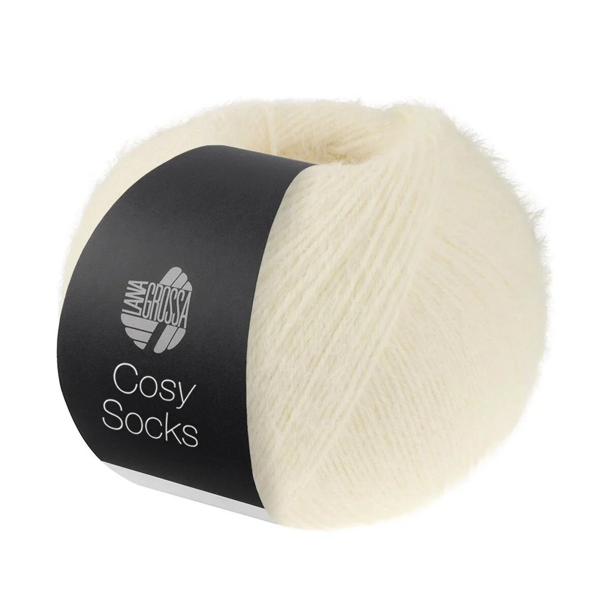 Lana Grossa - Cosy Socks 0010 weiß
