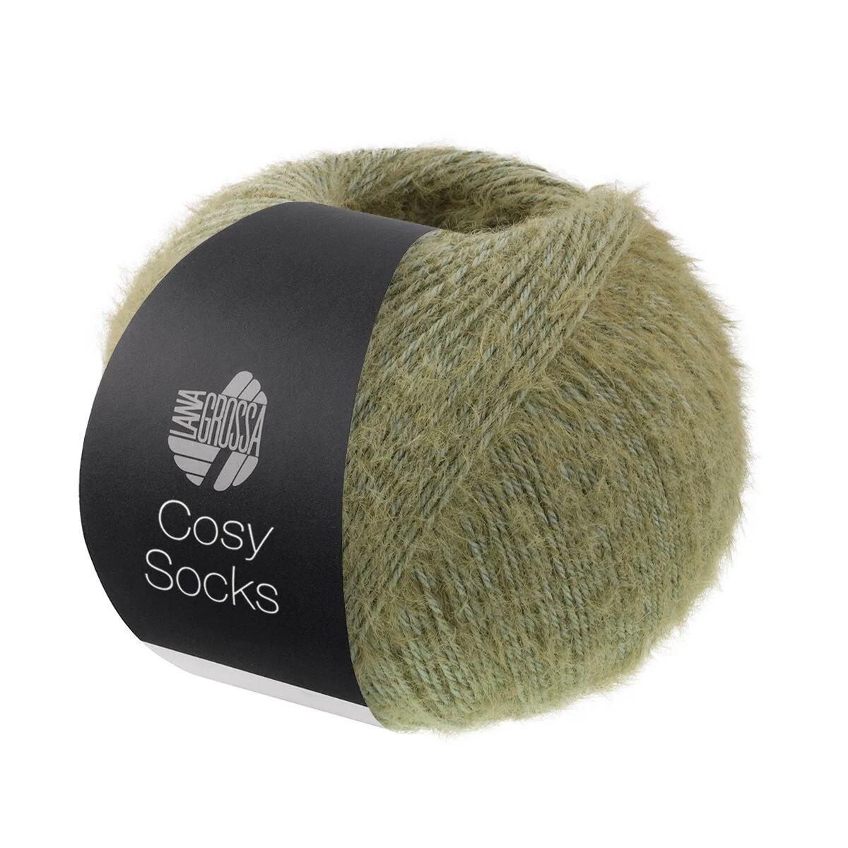 Lana Grossa - Cosy Socks 0012 graugrün
