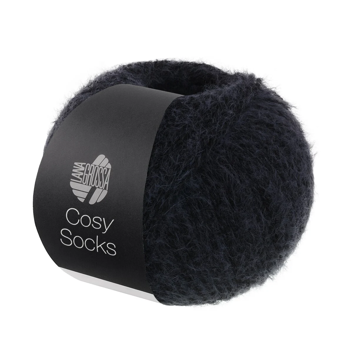 Lana Grossa - Cosy Socks 0018 schwarz