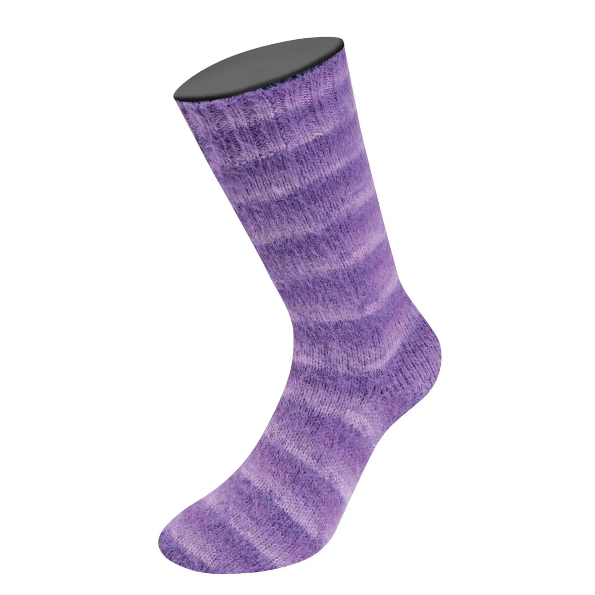 Lana Grossa - Cosy Socks Soft Stripes 0114 blasslila lila violett
