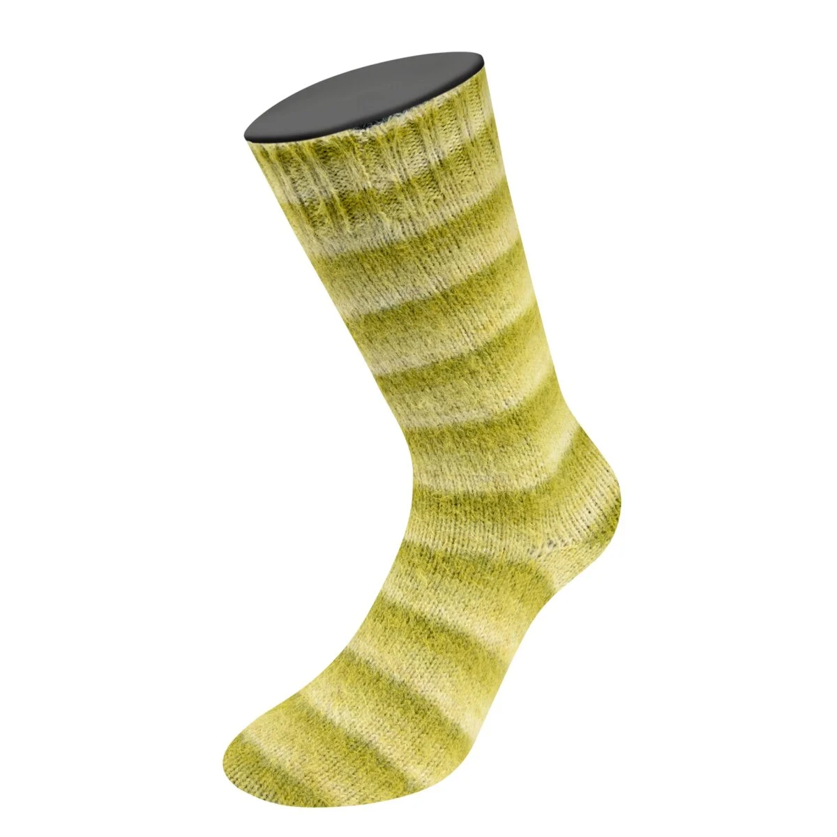 Lana Grossa - Cosy Socks Soft Stripes 0116 limette pistazie helloliv
