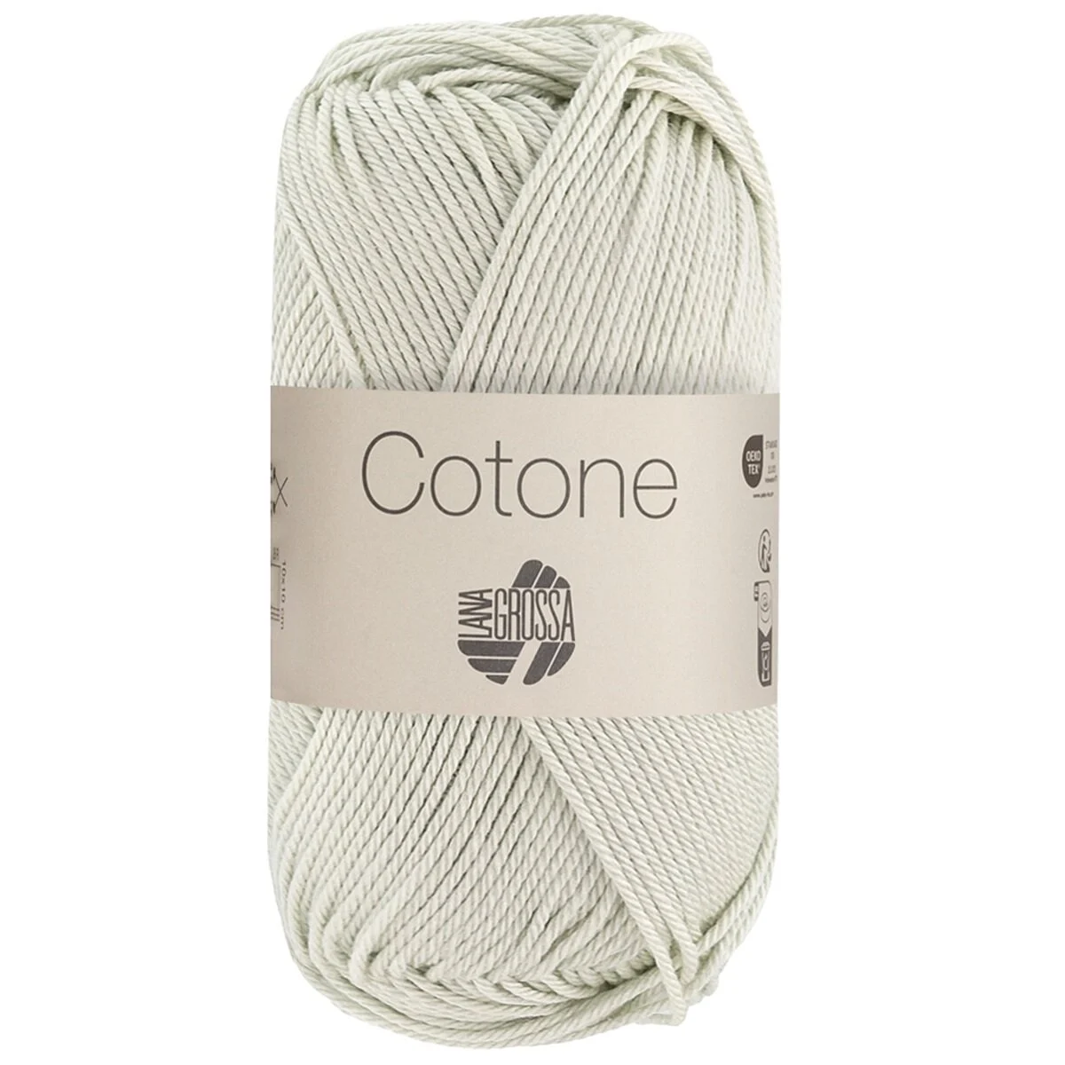 Lana Grossa - Cotone 0145 lichtgrau